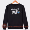 We Back Pat Tennessee Lady Volunteers Sweatshirt
