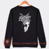 Black Metal Johnny Cash Sweatshirt
