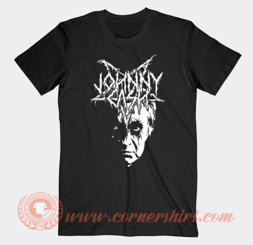 Black Metal Johnny Cash T-Shirt On Sale