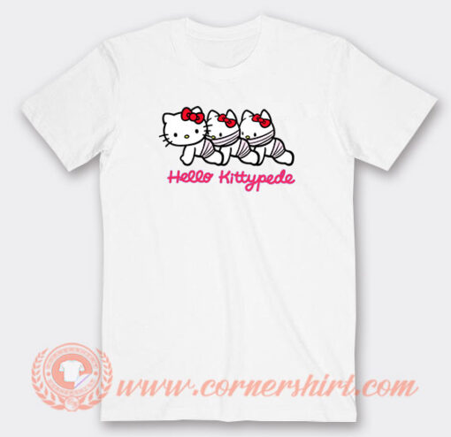 Hello Kitty Human Centipede T-Shirt On Sale