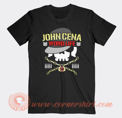 John Cena Bullet Club Word Life T-Shirt On Sale