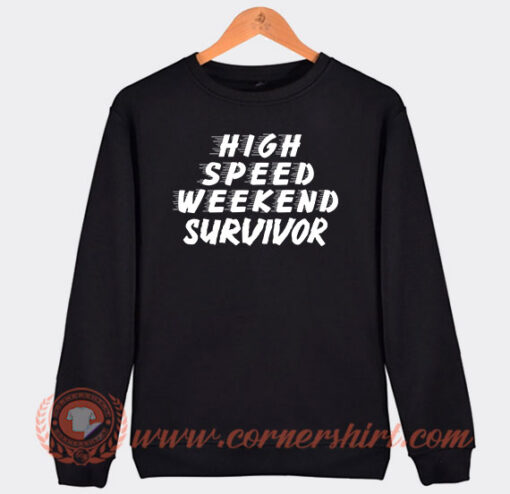 Johnny Knoxville High Speed Weekend Survivor Sweatshirt