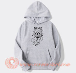 Never Give Up Octopus Monster Hoodie On Sale