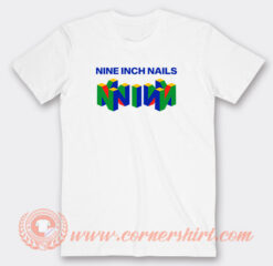 Nin Nine Inch Nails Mashup Nintendo T-Shirt