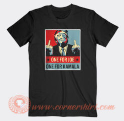 One For Joe One For Kamala T-Shirt On Sale