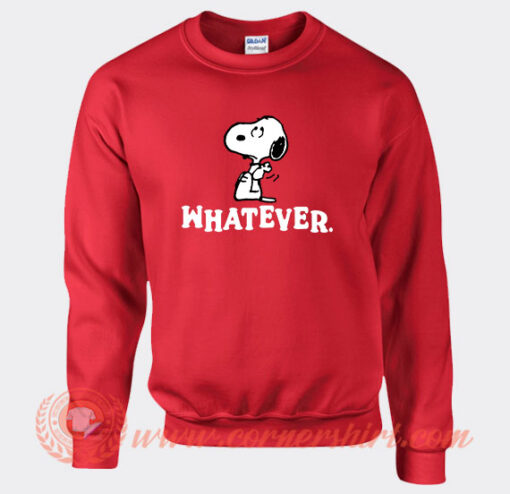 Peanuts Snoopy Whatever Sweatshirt