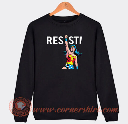 Resist Wonder Woman Sweatshirt
