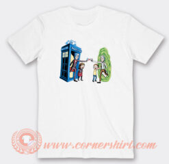 Rick And Morty Doctor Who T-Shirt On Sale