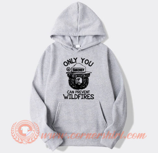 Smokey Bear Only You Can Prevent Wildfires Hoodie