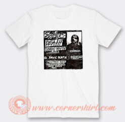 Sonic Youth Sonic Death T-Shirt On Sale