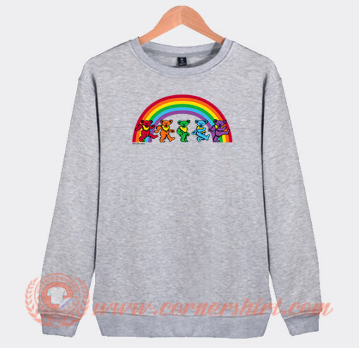 Grateful Dead Rainbow Dancing Bears Sweatshirt