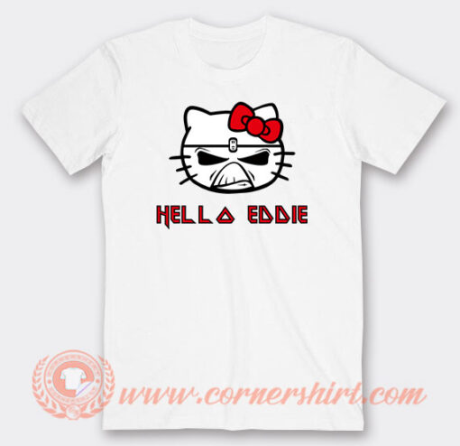 Hello Kitty Iron Maiden Heavy Metal T-Shirt