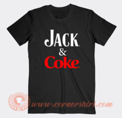Jack Daniel and Coca Cola T-Shirt On Sale