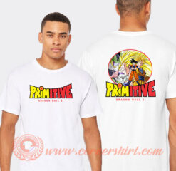 Primitive x Dragon Ball Z Circle T-Shirt On Sale