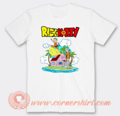 Rick and Morty Dragon Ball Z T-Shirt On Sale