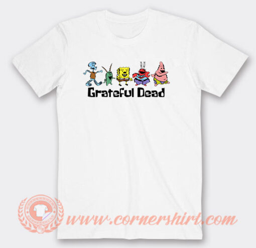 Spongebob Grateful Dead Bikini T-Shirt On Sale