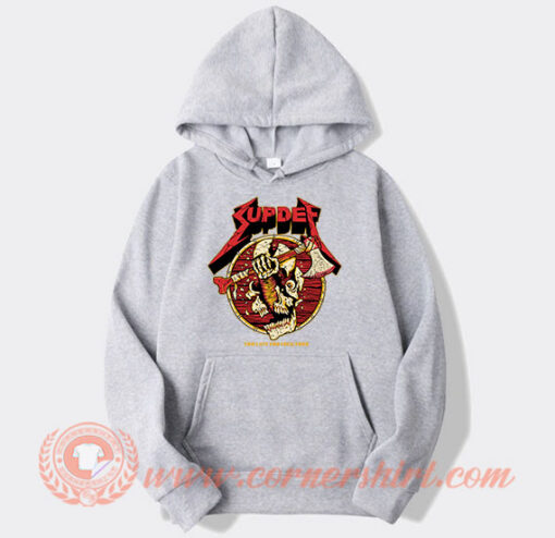 Suptallica Too Late For Luck Tour Hoodie