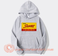 Vintage Drink Squirt It Quenches Quicker Logo Hoodie