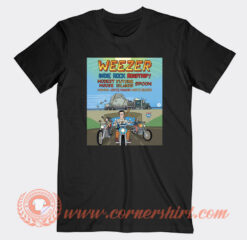 Weezer Indie Rock Roadtrip T-Shirt On Sale