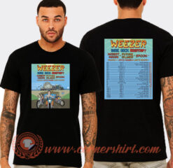 Weezer Indie Rock Roadtrip Tour T-Shirt